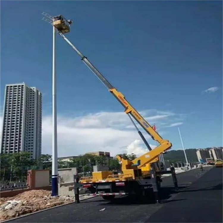 南京玄武维修路灯的曲臂升降车出租