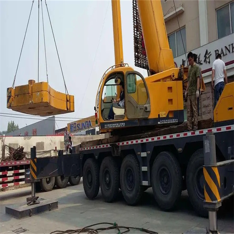 南京玄武当地吊车出租|机器吊装|75吨|工厂搬迁服务